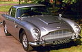 La DB5 usata nelle riprese del film Goldfinger