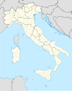 Capua na zemljovidu Italije