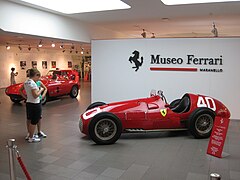 166 F2, musée Ferrari, Maranello