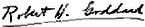 Robert Goddard, podpis (z wikidata)