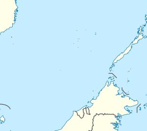 石盘仔在南沙群島的位置