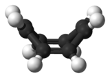 Molecuulmodel van cyclo-octatetraeen