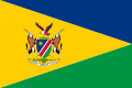 Vlajka namibijského prezidenta Poměr stran: 2:3