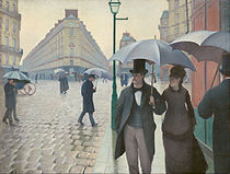 Gustave Caillebotte, Paris Caddesi; Yağmurlu gün, 1877, Art Institute of Chicago