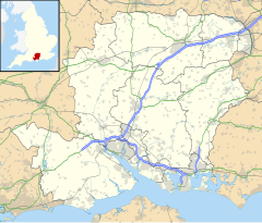Otterbourne is located in Hampshire
