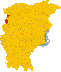 Vedeseta – Mappa