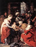 Peter Paul Rubens L'adoració dels Reis Mags