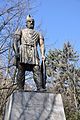 Statue of Decebalus in Deva, Romania