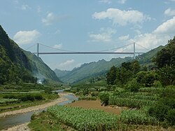 滬昆高速道路壩陵河大橋