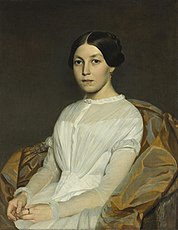 Портрет жены, Александры Герасимовны, работы Я. Капкова, 1847 г.