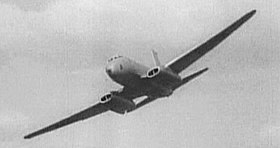 Un prototype de Ashton en vol.