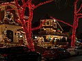 Image 91The Dyker Heights neighborhood of Brooklyn is known for lots of elaborate Christmas lights, earning the nickname "Dyker Lights"