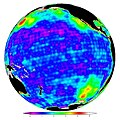 Variation in ocean bottom pressure
