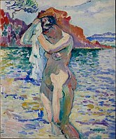 Baigneuse (Woman Bather), 1906, oil on canvas, Pushkin Museum