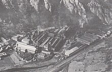 Usines de ND de Briançon en 1960