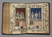 Attributed to Jean Le Noir or follower, Psalter of Bonne de Luxembourg, 14th-c illuminated manuscript