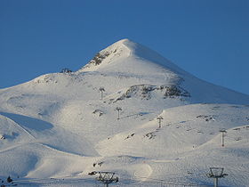 Vue en hiver depuis la station La Pierre Saint-Martin.