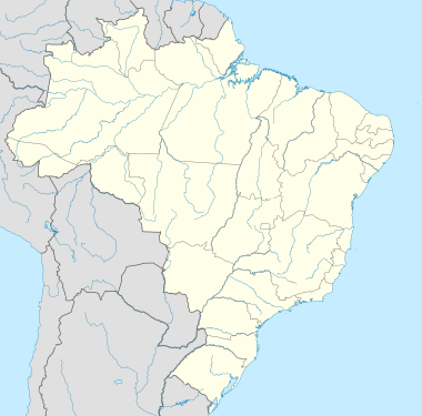 コパ・アメリカ2021の位置（ブラジル内）