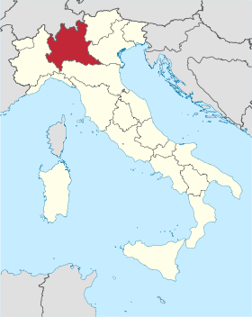 Mapa a pakabirukan ti Lombardia