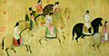 唐宮廷の絵画