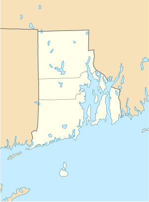 Ньюпорт. Карта розташування: Род-Айленд