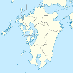 鞠智城の位置（九州内）