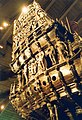A Vasa rendkívül díszes hátfala