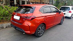 2022 City Hatchback RS rear view