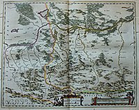 Освиенцимското и Заторското княжества – карта от 1659 г.