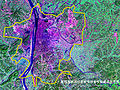 satellite map of Changsha 长沙卫星地图