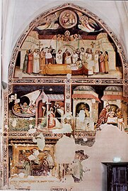 Fresques de la chapelle Saint-Nicolas de la cathédrale d'Udine.