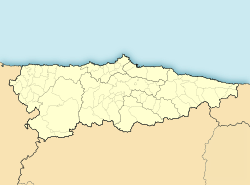 Llanes ubicada en Asturias