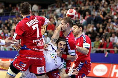 CZE vs FRA (01) - 2010 European Men's Handball Championship