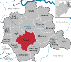 Plan Detmoldu