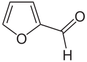 Furfural, derived from sugars, is the major source of furans