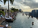 Singapur – Marina Bay Sands Hotel – Basen infinity (2020)