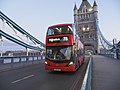 Bus on the London Bridge