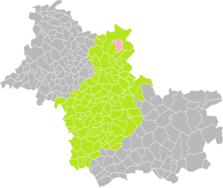 Binas dans l'arrondissement de Blois en 2016.