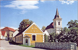 Bošilecký kostel sv. Martina