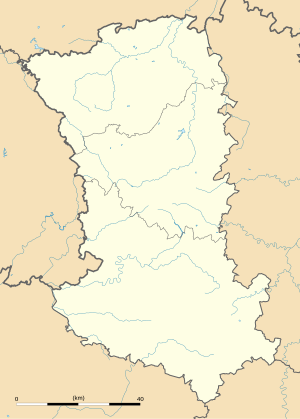瓦勒在德塞夫勒省的位置