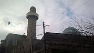Gasimbey Mosque. Crossing of Hazi Aslanov Street, 90 and Husu Hajiyev Street (built in early 20th c.).[6] Architect Mirza Gafar Ismayilov