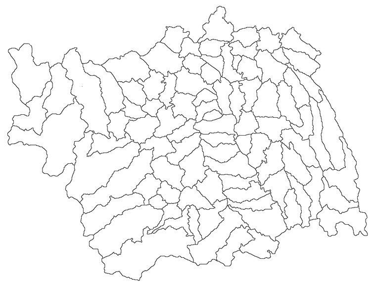 Bákó megye térképe