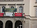 Mittleres Rathaus Sindelfingen, Detail Balkon