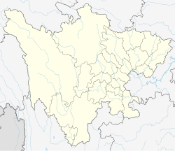 Puge County is located in Sichuan