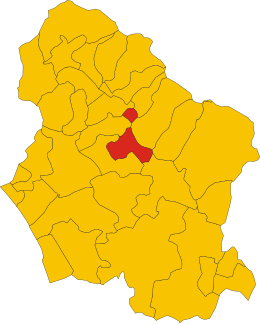 Gallicano - Localizazion