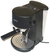 Espressokone kotikäyttöön.