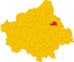 Codognè – Mappa