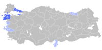 مناطق یونانی‌زبان ترکیه