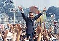 Richard Nixon e metingue po såyî di divni prezidint, e 1968.