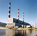 Surgutin GRES-2,[15] Venäjän suurimpiin kuuluva maakaasuvoimalaitos.